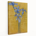 Irises in Vase | Modern Floral Art Print by Piet Mondrian
