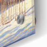 Golden Birch Winter Landscape Wall Art - Canvas & Framed Print