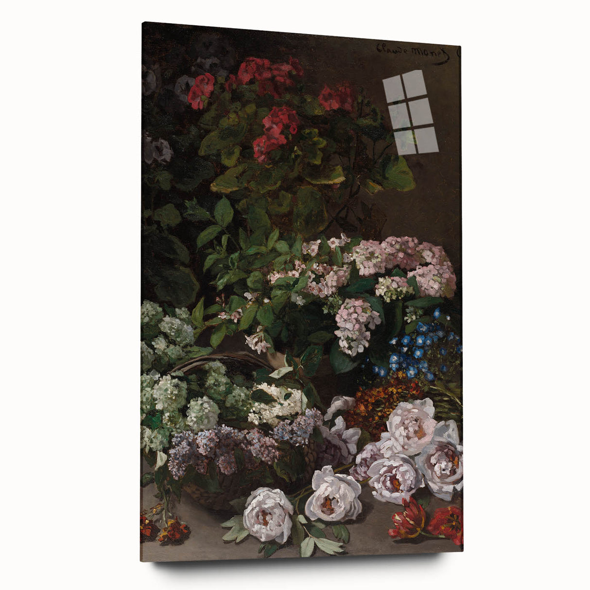 Impressionist Wall Art - Spring Flowers by Claude Monet - Floral Elegance