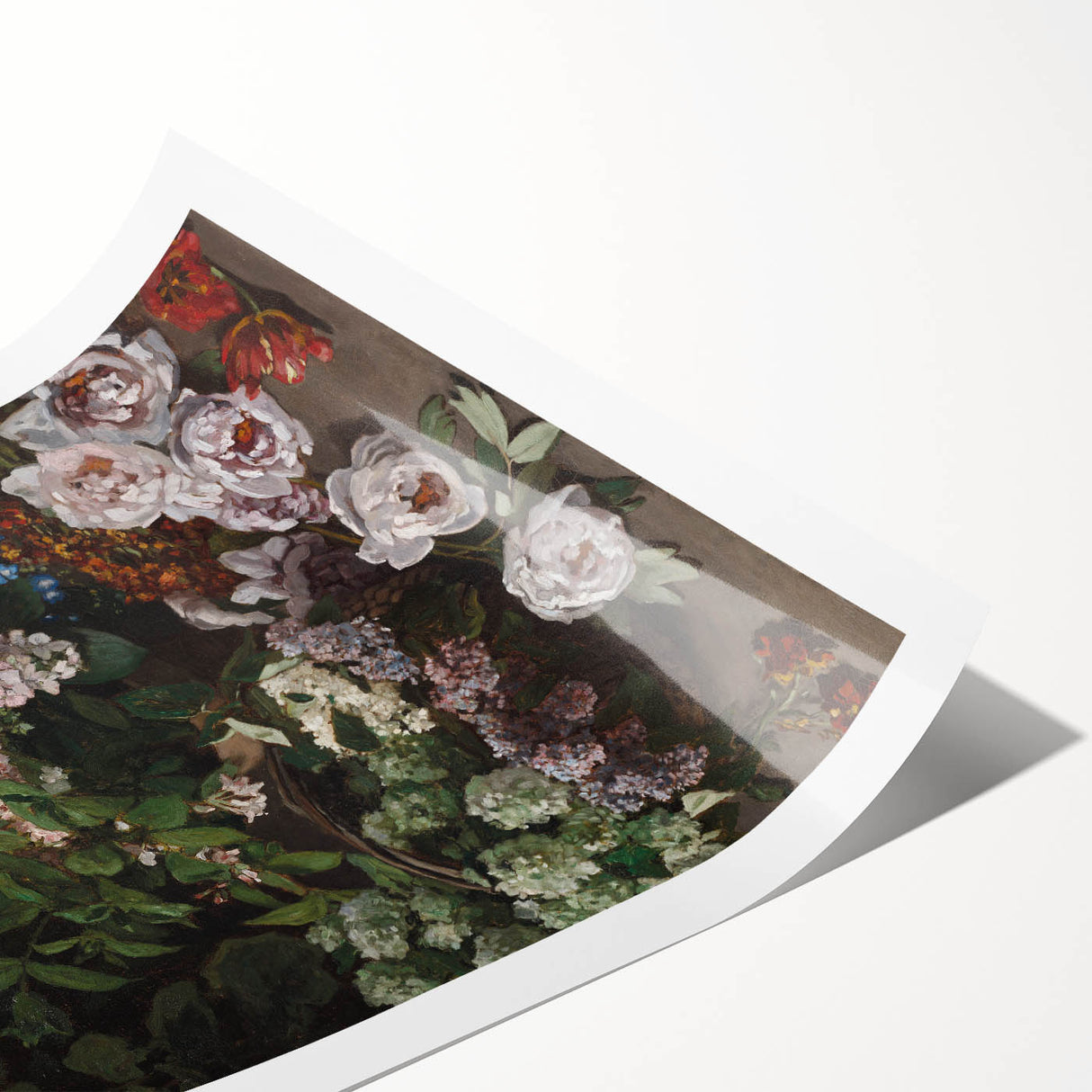 Impressionist Wall Art - Spring Flowers by Claude Monet - Floral Elegance