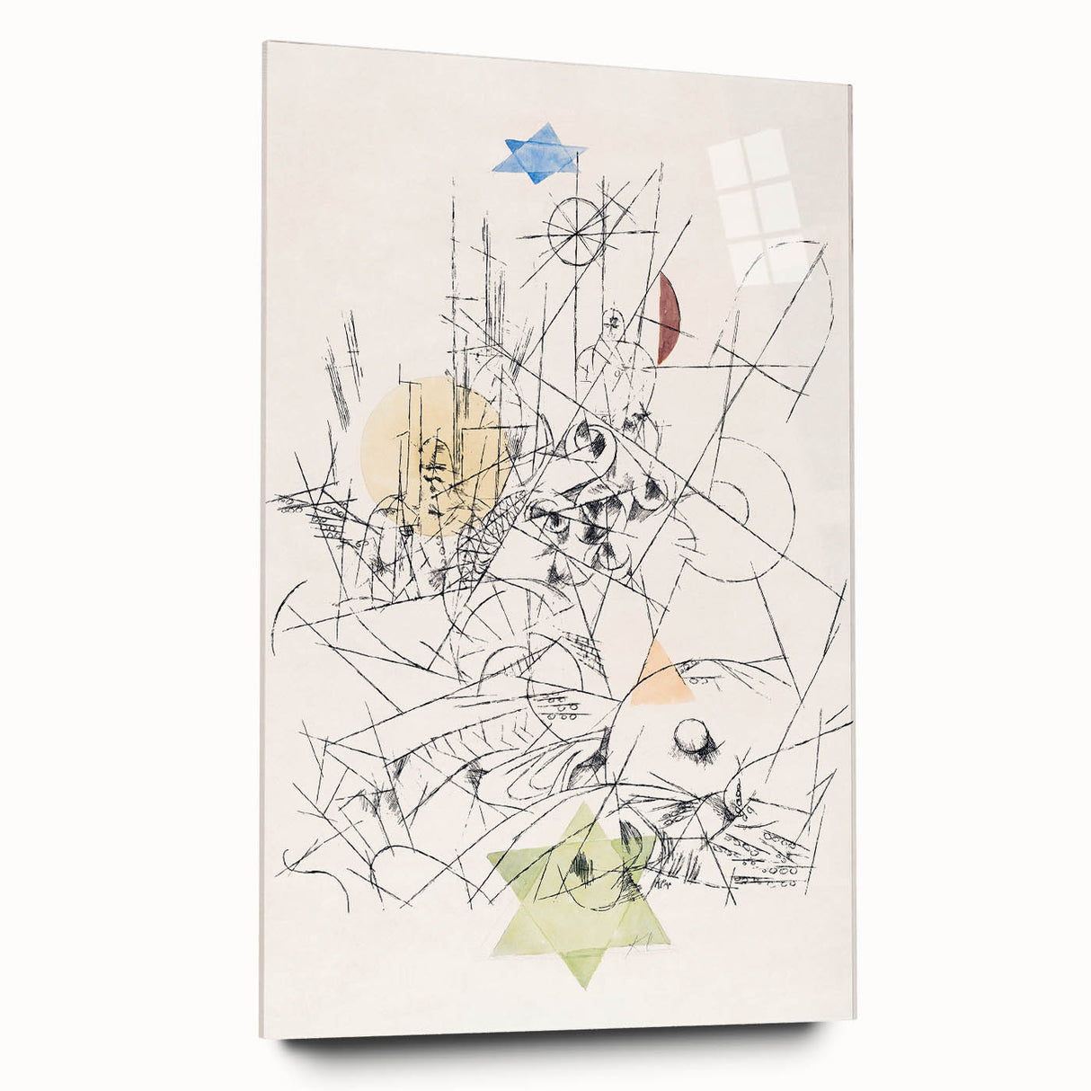 Hope and Destruction | Abstract Modern Art Print by Paul Klee