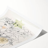 Hope and Destruction | Abstract Modern Art Print by Paul Klee