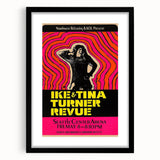 Ike & Tina Turner 1968 Concert Poster – Vintage Psychedelic Art