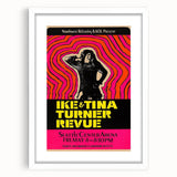 Ike & Tina Turner 1968 Concert Poster – Vintage Psychedelic Art