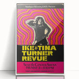 Ike & Tina Turner 1968 Concert Poster – Vintage Psychedelic Art