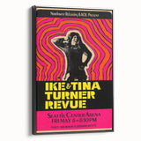 Ike & Tina Turner 1968 Concert Poster – Vintage Psychedelic Art