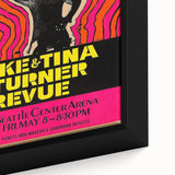 Ike & Tina Turner 1968 Concert Poster – Vintage Psychedelic Art