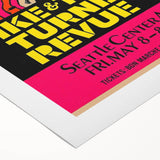 Ike & Tina Turner 1968 Concert Poster – Vintage Psychedelic Art