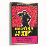 Ike & Tina Turner 1968 Concert Poster – Vintage Psychedelic Art