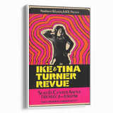 Ike & Tina Turner 1968 Concert Poster – Vintage Psychedelic Art