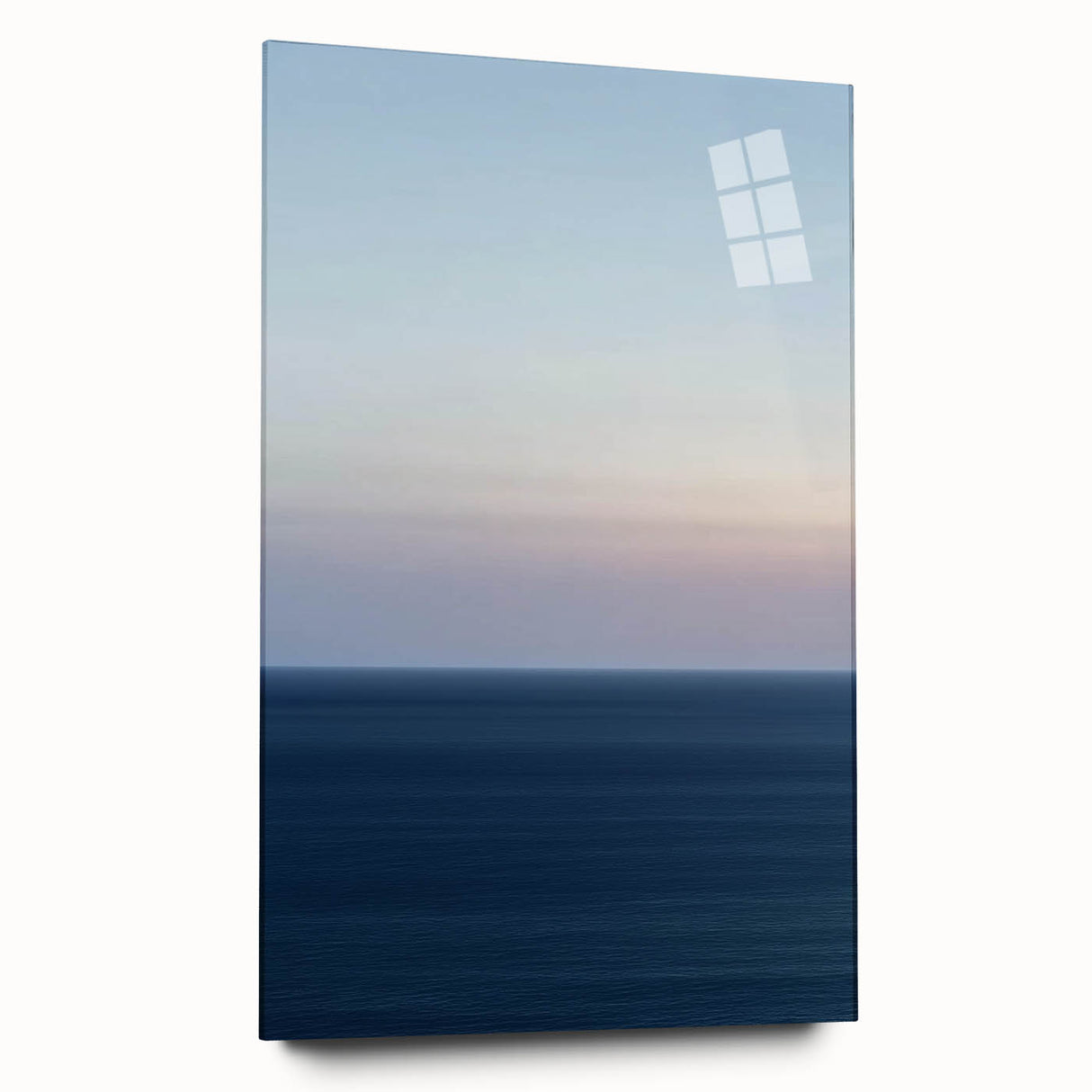 Serene Ocean Horizon – Minimal Dynamic Abstract Motion Wall Art