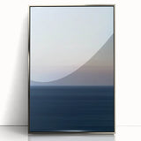 Serene Ocean Horizon – Minimal Dynamic Abstract Motion Wall Art