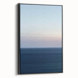 Serene Ocean Horizon – Minimal Dynamic Abstract Motion Wall Art