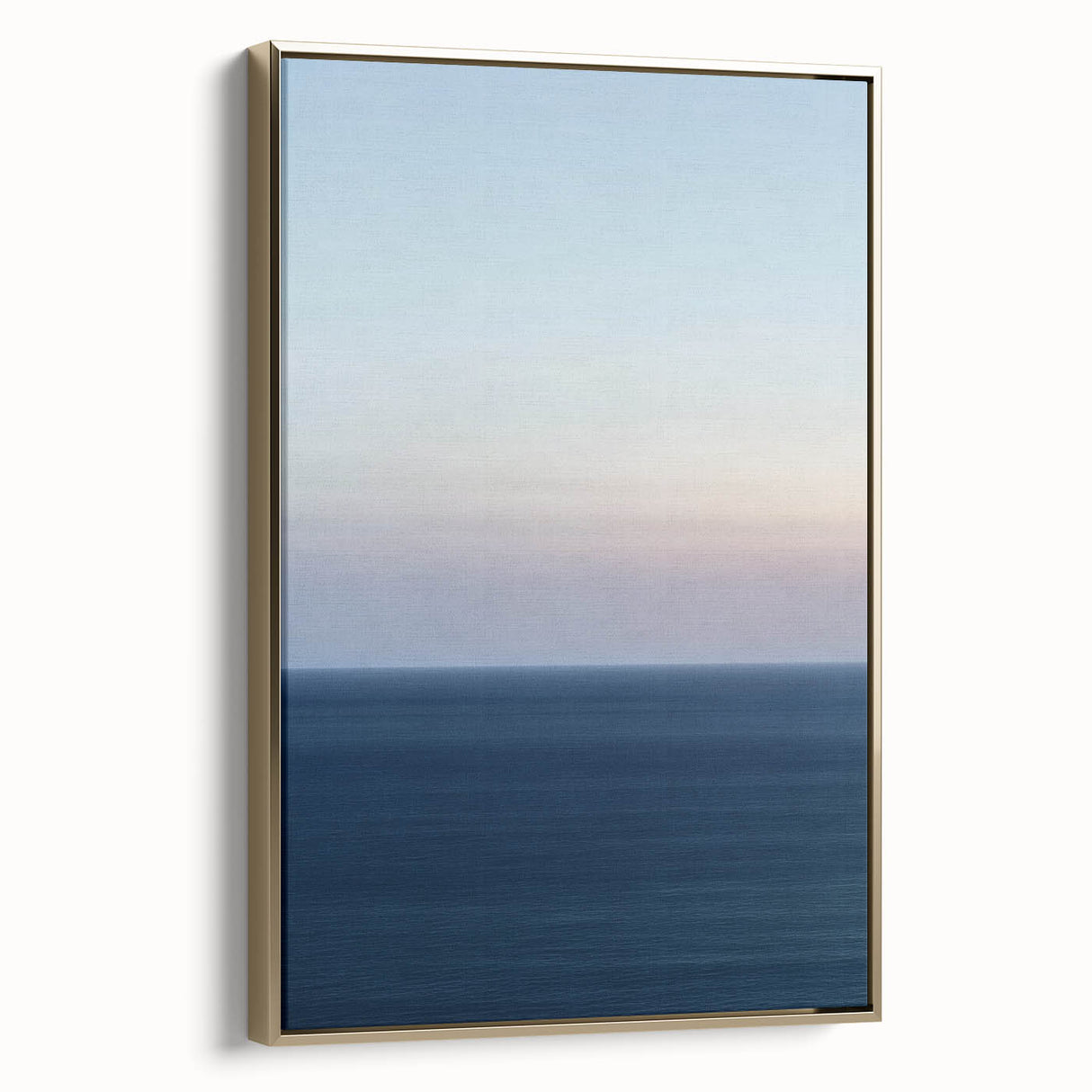 Serene Ocean Horizon – Minimal Dynamic Abstract Motion Wall Art
