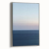 Serene Ocean Horizon – Minimal Dynamic Abstract Motion Wall Art