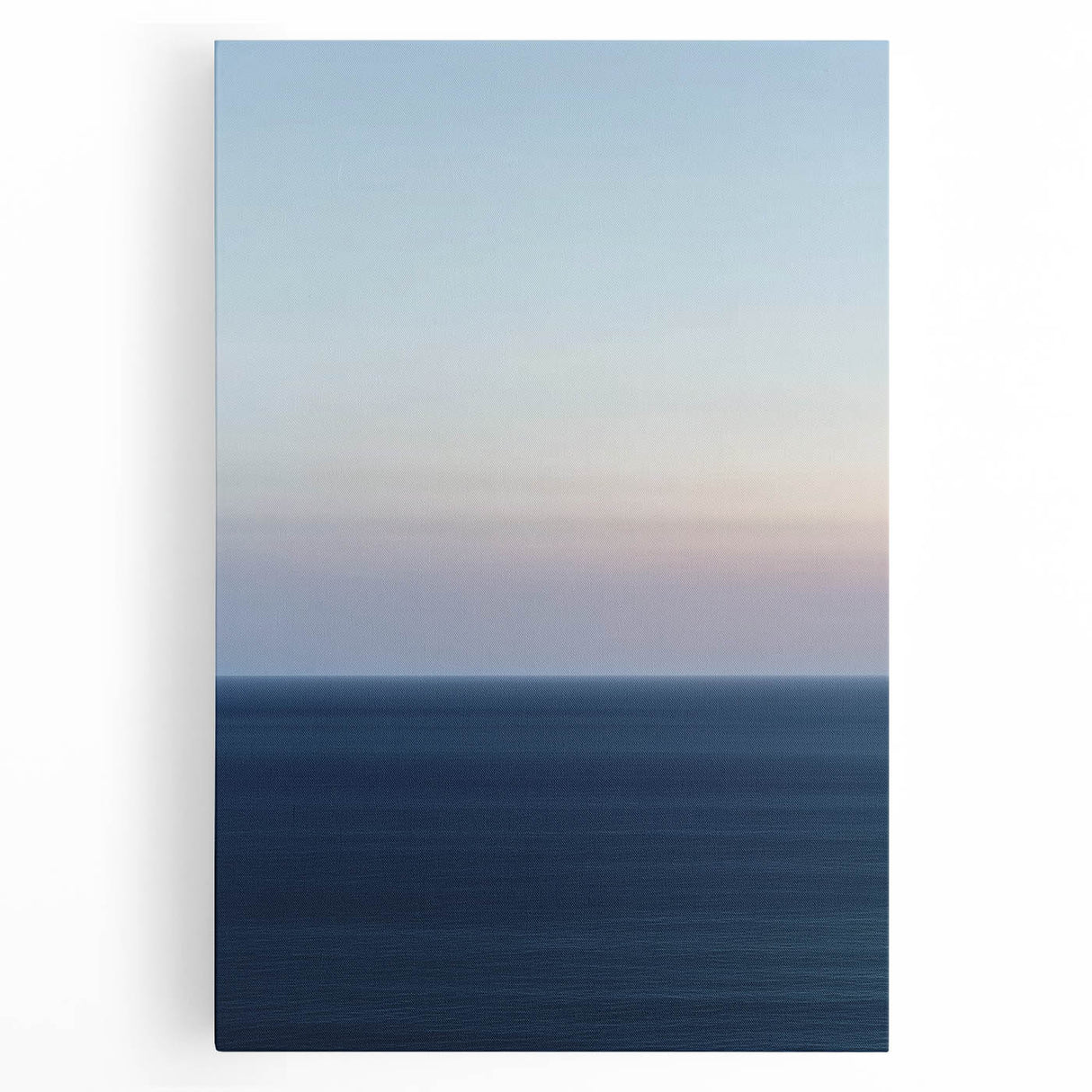 Serene Ocean Horizon – Minimal Dynamic Abstract Motion Wall Art