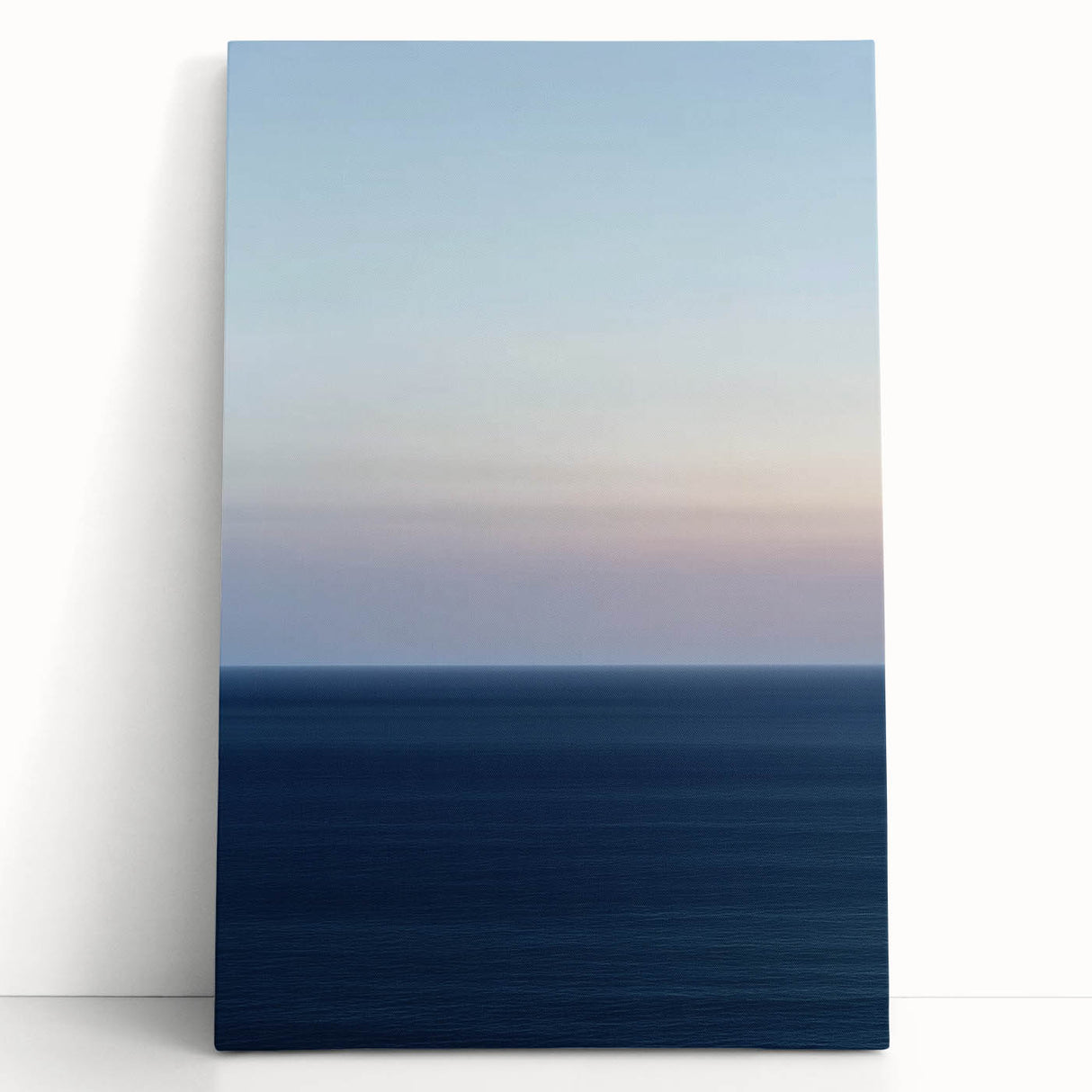 Serene Ocean Horizon – Minimal Dynamic Abstract Motion Wall Art
