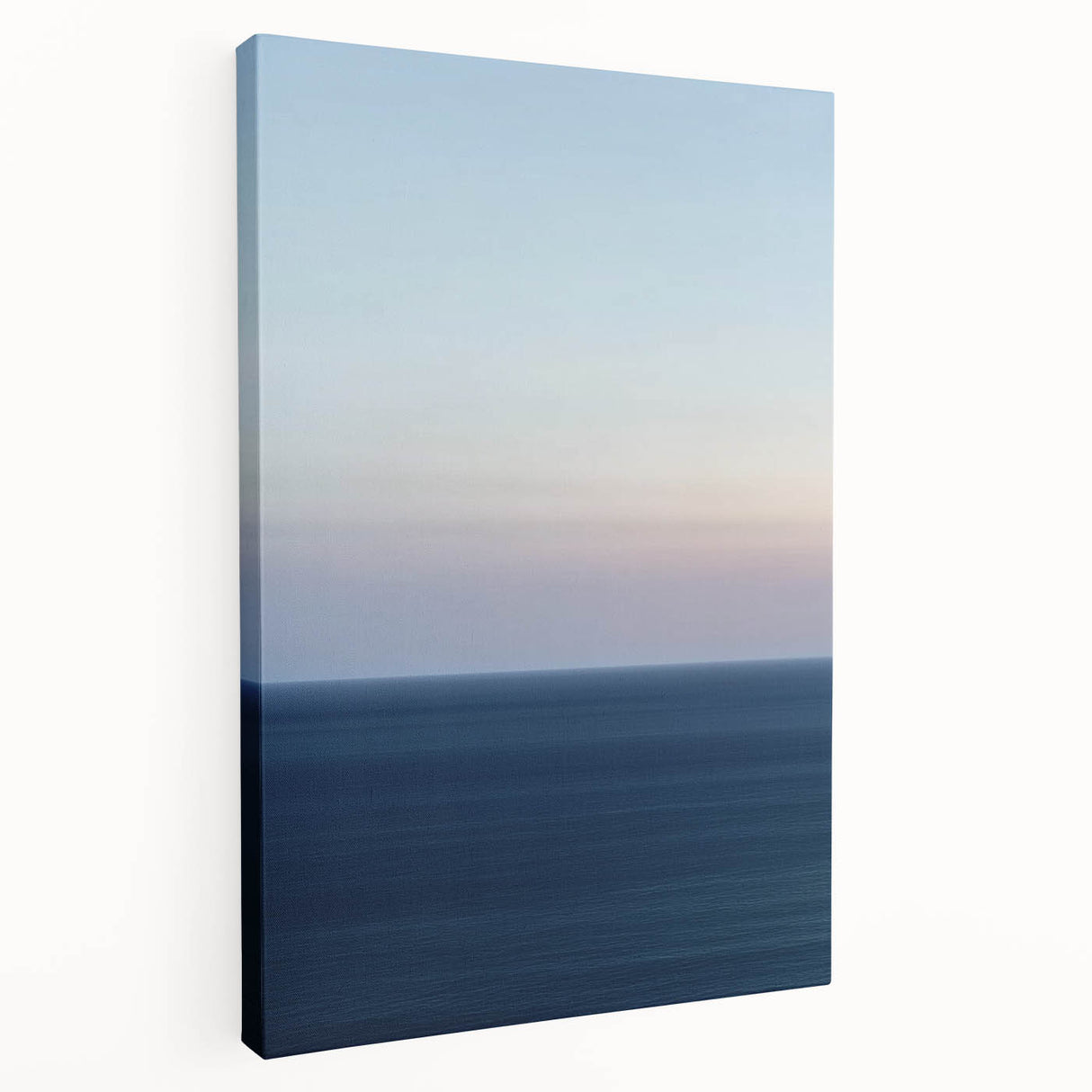 Serene Ocean Horizon – Minimal Dynamic Abstract Motion Wall Art