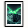 Framed landscape artwork depicting intricate cave formations, featuring a sleek black mat and sturdy frame, ideal for enhancing home decor with natural elegance.