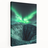 Stretched canvas print showcasing a breathtaking landscape of caves, featuring rich earthy tones and intricate details, perfect for enhancing home decor.