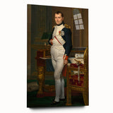 Neoclassical Art Print of Napoleon by David - Historic Leadership Decor