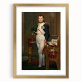 Neoclassical Art Print of Napoleon by David - Historic Leadership Decor