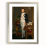 Neoclassical Art Print of Napoleon by David - Historic Leadership Decor