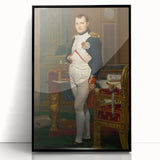 Neoclassical Art Print of Napoleon by David - Historic Leadership Decor