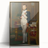 Neoclassical Art Print of Napoleon by David - Historic Leadership Decor