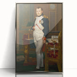 Neoclassical Art Print of Napoleon by David - Historic Leadership Decor