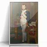 Neoclassical Art Print of Napoleon by David - Historic Leadership Decor