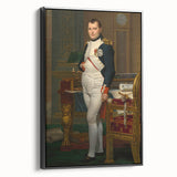 Neoclassical Art Print of Napoleon by David - Historic Leadership Decor