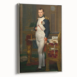 Neoclassical Art Print of Napoleon by David - Historic Leadership Decor