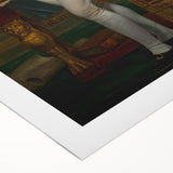Neoclassical Art Print of Napoleon by David - Historic Leadership Decor