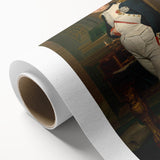 Neoclassical Art Print of Napoleon by David - Historic Leadership Decor