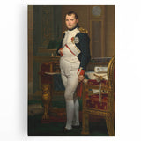 Neoclassical Art Print of Napoleon by David - Historic Leadership Decor