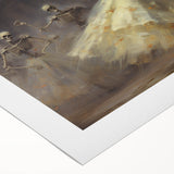 Halloween Canvas Art - Skeleton Ballerinas in a Gothic Dance