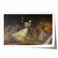 Halloween Canvas Art - Skeleton Ballerinas in a Gothic Dance