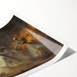 Halloween Canvas Art - Skeleton Ballerinas in a Gothic Dance