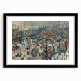 Impressionist Cityscape Wall Art - Pissarro's Boulevard in Sunlight