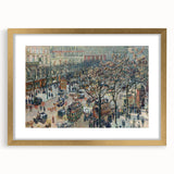 Impressionist Cityscape Wall Art - Pissarro's Boulevard in Sunlight