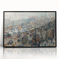 Impressionist Cityscape Wall Art - Pissarro's Boulevard in Sunlight