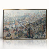 Impressionist Cityscape Wall Art - Pissarro's Boulevard in Sunlight