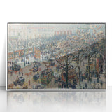 Impressionist Cityscape Wall Art - Pissarro's Boulevard in Sunlight