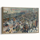 Impressionist Cityscape Wall Art - Pissarro's Boulevard in Sunlight