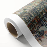 Impressionist Cityscape Wall Art - Pissarro's Boulevard in Sunlight