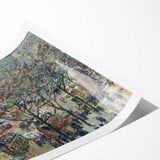Impressionist Cityscape Wall Art - Pissarro's Boulevard in Sunlight