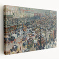 Impressionist Cityscape Wall Art - Pissarro's Boulevard in Sunlight