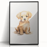 Cute Puppy Nursery Wall Art – Baby Room Decor & Kids Prints