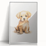 Cute Puppy Nursery Wall Art – Baby Room Decor & Kids Prints